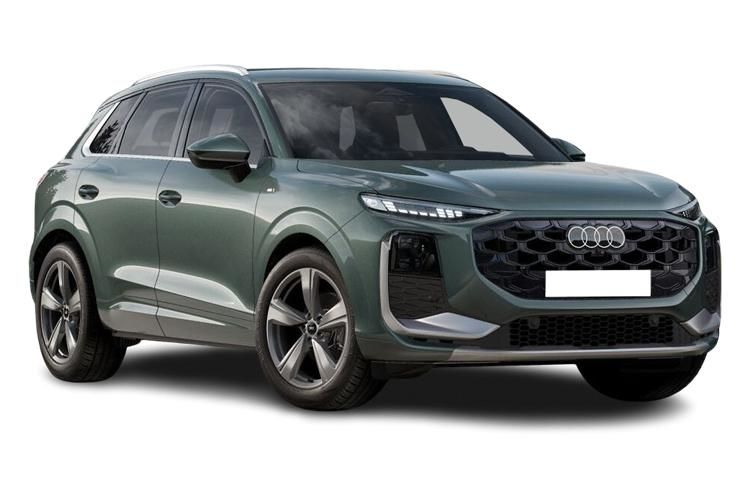 audi q3 35 tfsi black edition 5dr s tronic [20" alloy] front view